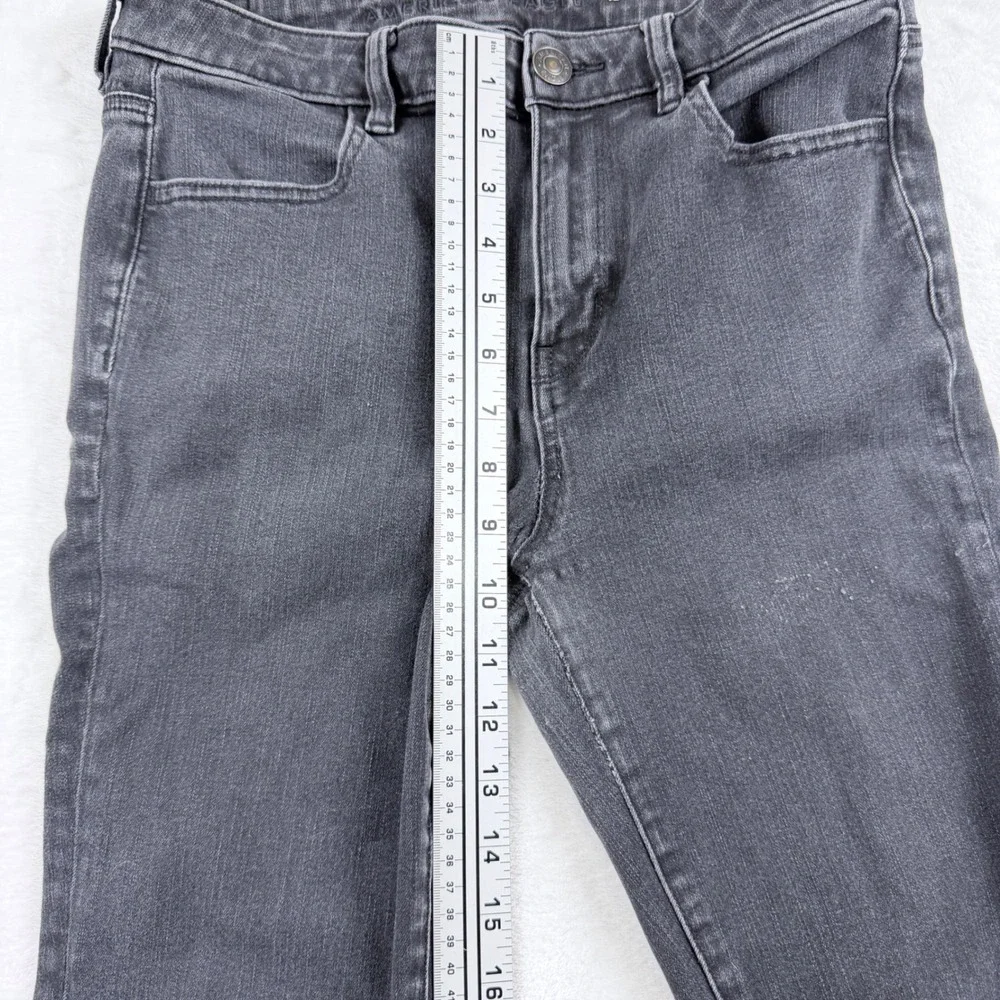American Eagle Jeans Black Ne(x)t Level‎ Stretch Size 8 Regular